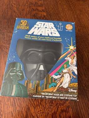 Ben Cooper Star Wars Darth Vader Mask and Costume Top